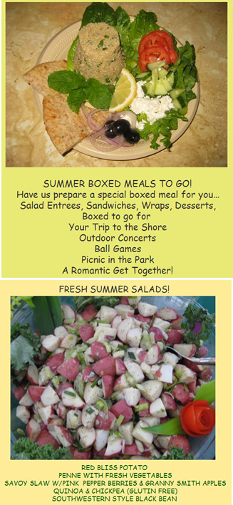 Market Roost Summer Box Menu